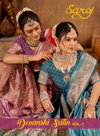 Devanshi Satin Vol 1 By Saroj Satin Silk Ladies Saree Wholesale Market In Surat